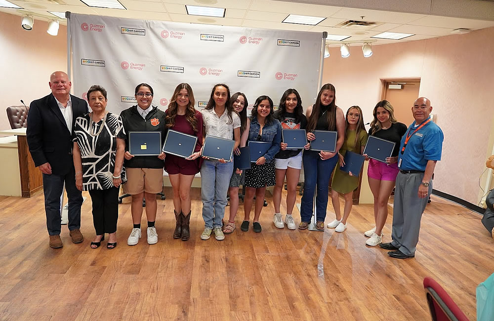 Kit Carson Electric Cooperative and Guzman Energy Award Scholarship Funds to Northern New Mexico Students
